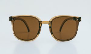 Newmew Cocoa Square Folding Sunglasses