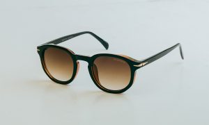 Newmew Brown Round Sunglasses