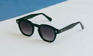 Limitless Round Black Sunglasses