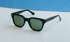 Limitless Green Lens Square Sunglasses