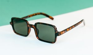 Limitless Tiger Print Square Sunglasses