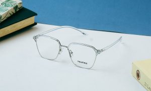 Newmew Transparent Square Prescription Frame